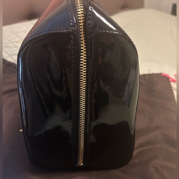 Black Patent Kate Spade Handbag - Picture 4 of 7